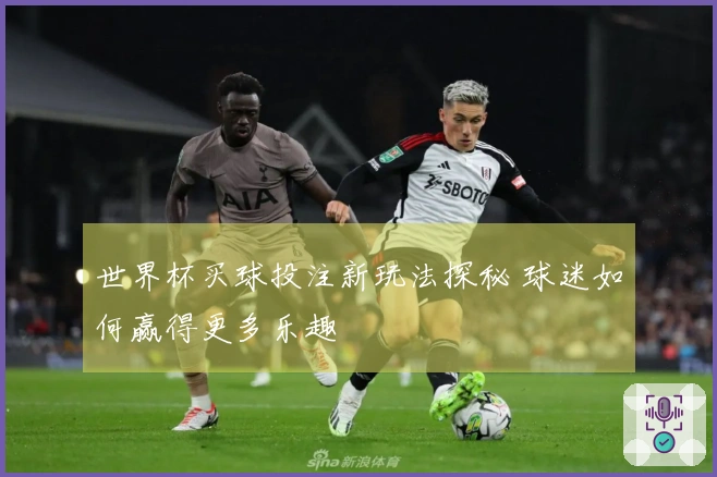 世界杯买球投注新玩法探秘 球迷如何赢得更多乐趣