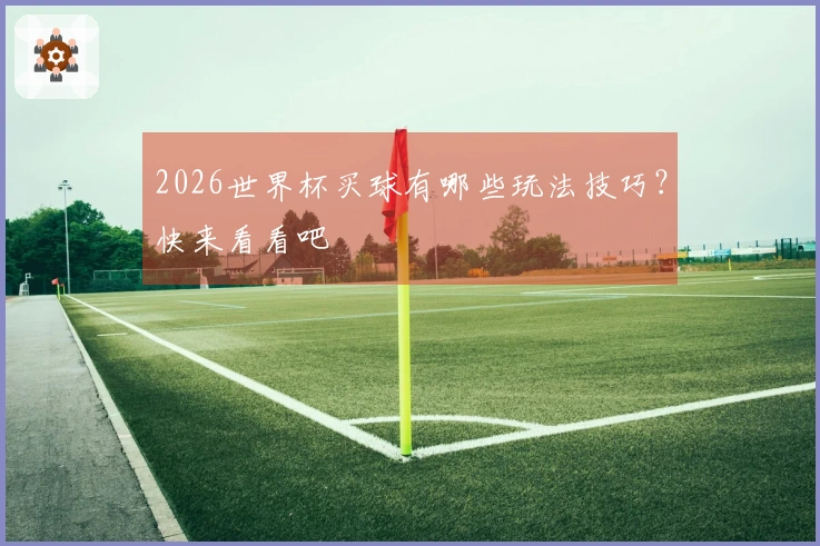 2026世界杯买球有哪些玩法技巧？快来看看吧