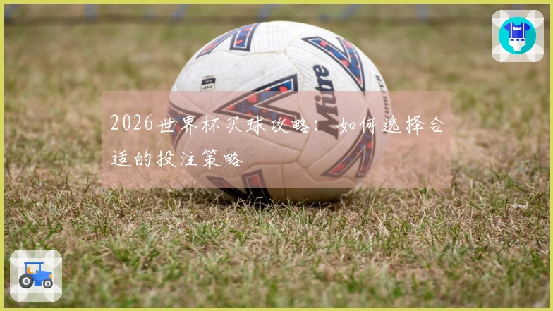 2026世界杯买球攻略：如何选择合适的投注策略