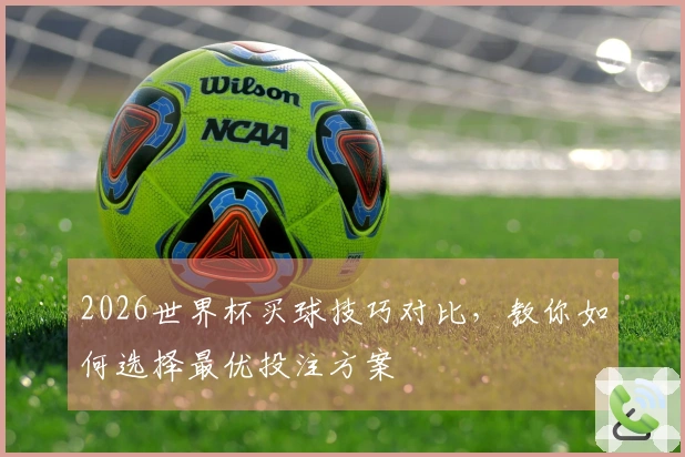 2026世界杯买球技巧对比，教你如何选择最优投注方案